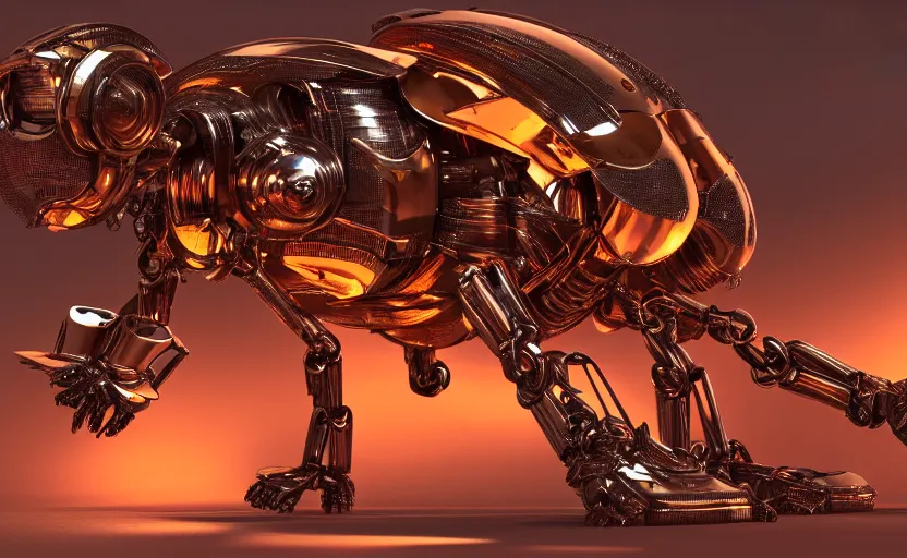 Image similar to insect robot, hyperdetailed, artstation, cgsociety, golden hour 8 k