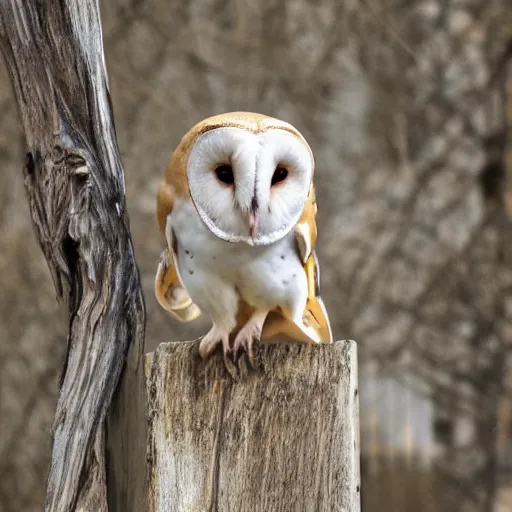 Prompt: barn owl wearing a suit, barn on dresses by emidio tucci, very detailed, album photo, canon shot