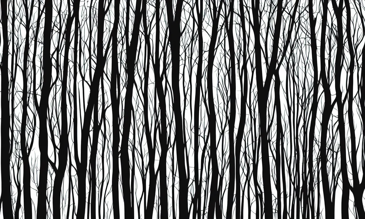 Image similar to forest, vector art