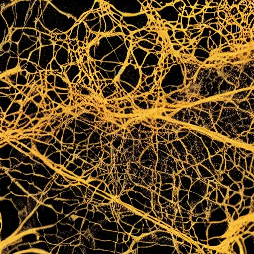 Image similar to super resolution microscopy image of mycelium growing, natural color, mit technology review feature, nature journal figure, ultra detailed 9 k tiff