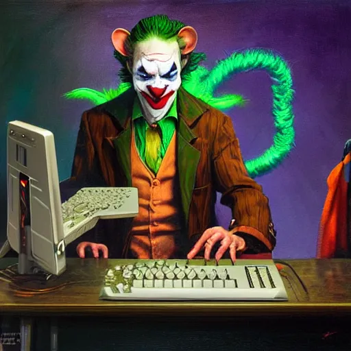 Joker Gaming Pc Cpu GIF