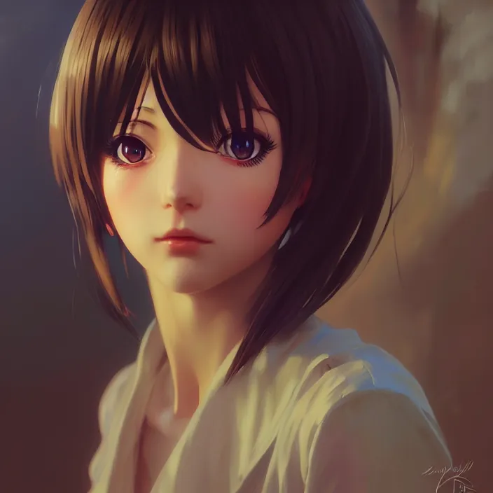 Prompt: a potrait of anime girl, my dress up darling anime, fine details, night setting, realistic shaded lighting poster by ilya kuvshinov katsuhiro, artgerm, jeremy lipkin and michael garmash and nixeu, unreal engine 5, radiant light, detailed and intricate environment