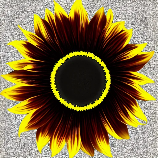 Image similar to Blackhole Sunflower