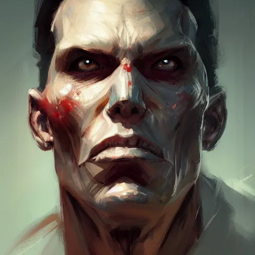 Prompt: a portrait of jerma985 by Greg Rutkowski, digital art, horror, trending on artstation, anime arts, featured on Pixiv, HD, 8K, highly detailed, good lighting, beautiful, epic, masterpiece