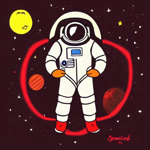 Image similar to spaceman