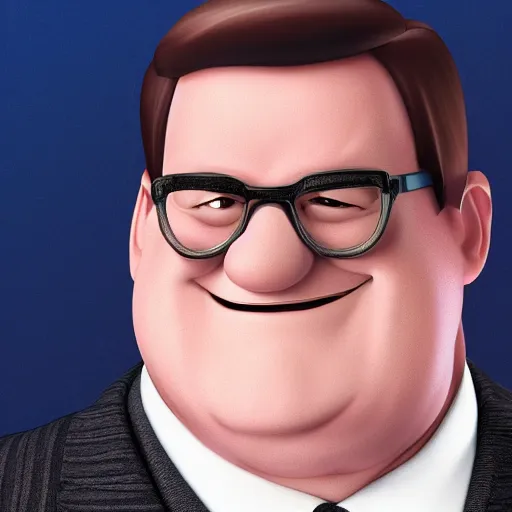 Prompt: portrait of peter griffin as a real person. hyper real skin. very detailed. 4 k photograph.