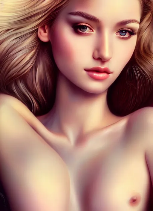 Image similar to a gorgeous female photo, professionally retouched, soft lighting, torso, legs, feet, realistic, smooth face, perfect eyes, ( ( wide angle ) ), sharp focus on eyes, 8 k high definition, insanely detailed, intricate, elegant, art by artgerm, snowy winter