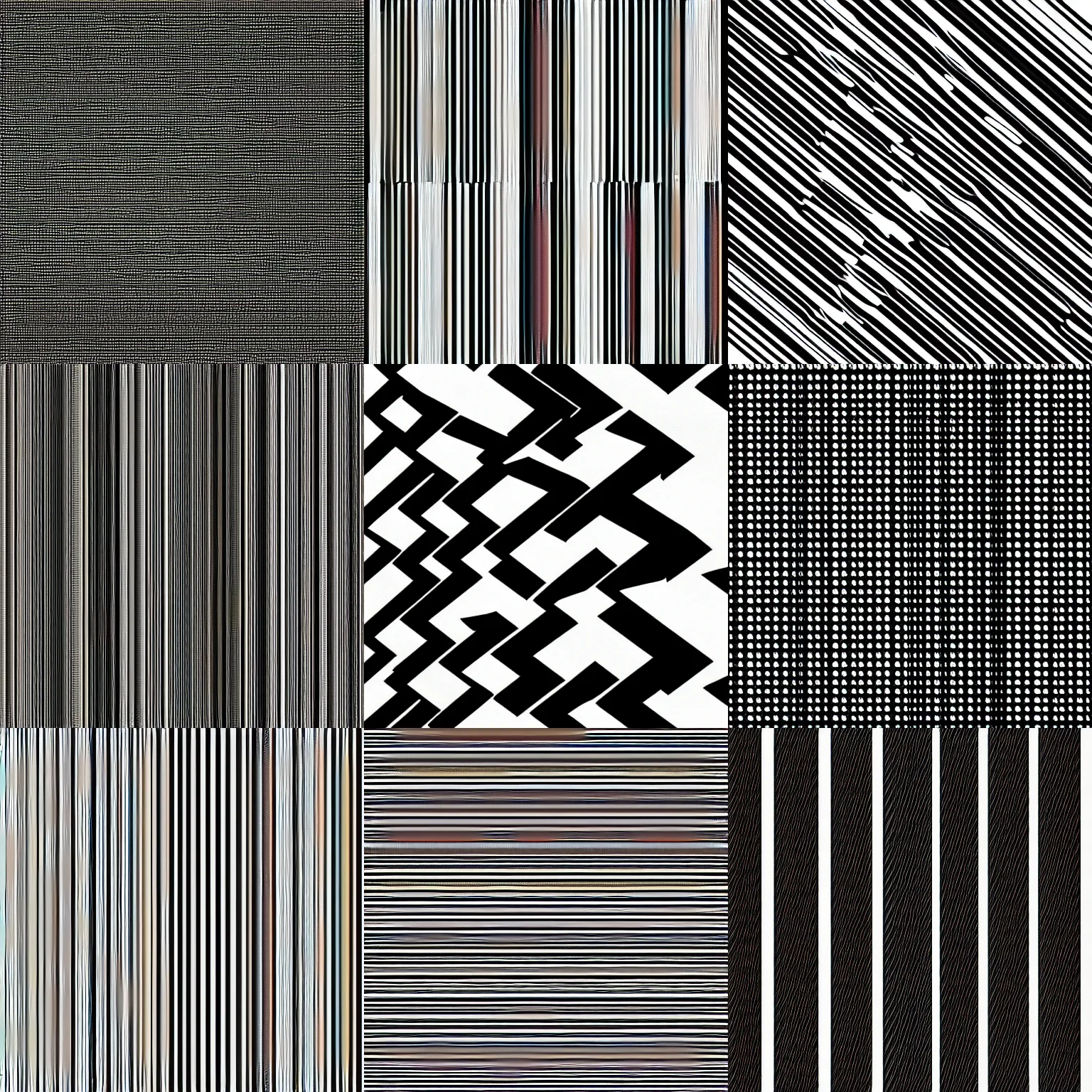 Prompt: white straight diagonal lines on a black background, minimalism, generative art
