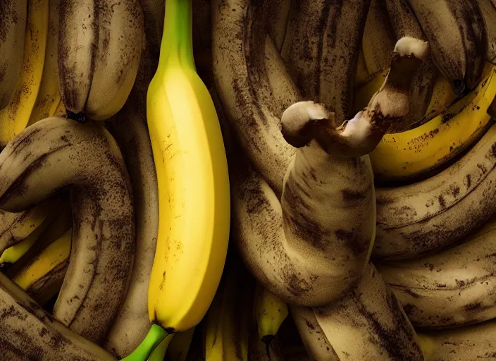 Image similar to Banana. Highly detailed. 8k. Fantasy horror.