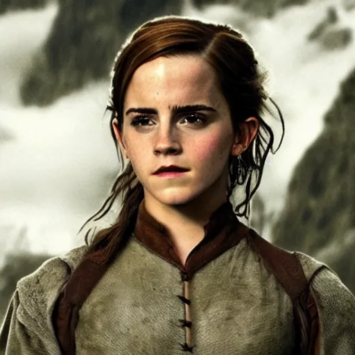 Image similar to emma watson in lord of the rings