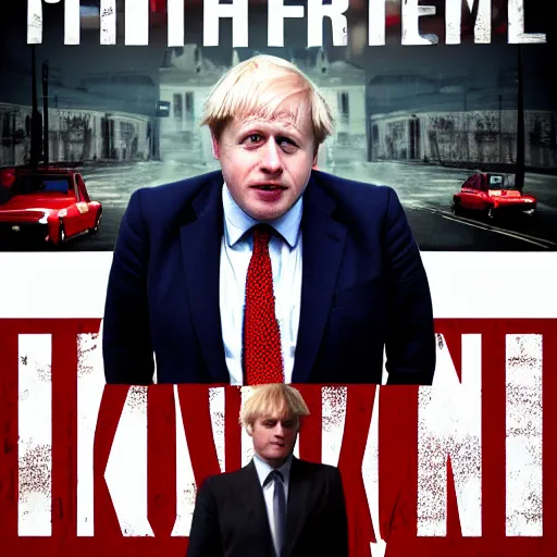 Image similar to movie scene boris johnson kgb agent, photorealistic, highly detailed 8 k