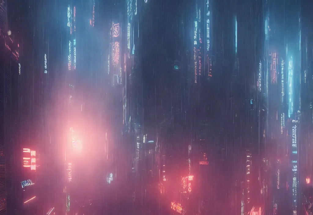 Image similar to a dramatic epic ethereal stunning beautiful and insanely detailed matte painting of a Blade Runner movie still, atmospheric and vaporwave composition, winning-award masterpiece, fantastic, octane render, 8K HD Resolution, High quality image