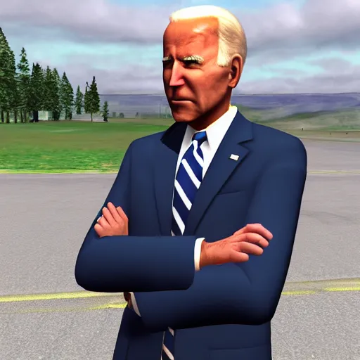 Image similar to Joe biden in gmod