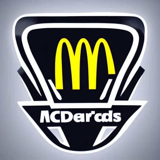 Prompt: Mcdonalds esports vector logo, 4k