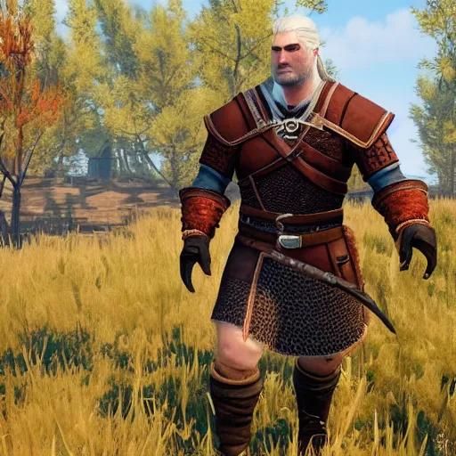 Prompt: crach an craite from the witcher 3