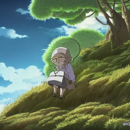 Image similar to creature made by Hayao Miyazaki, studio ghibli artstyle, beautiful scene, smooth, detailed, high quality, 8k