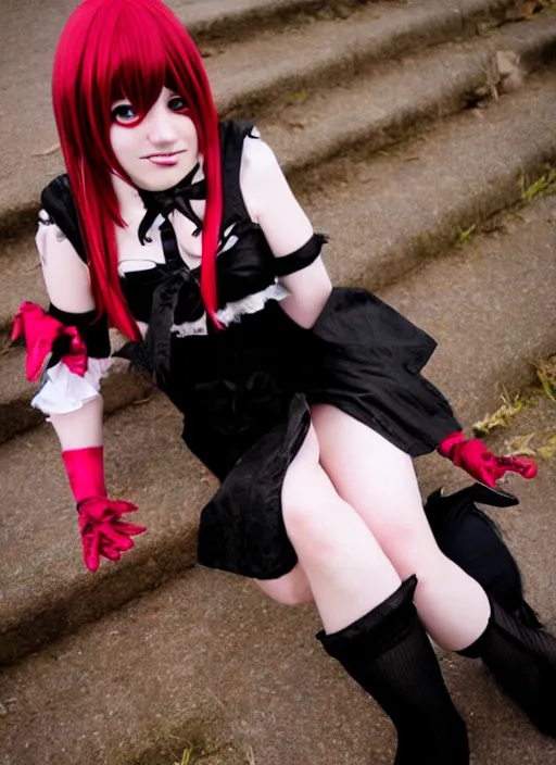 Image similar to misa amane, cosplay