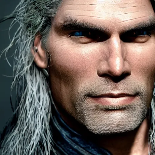 Image similar to anson mount as geralt