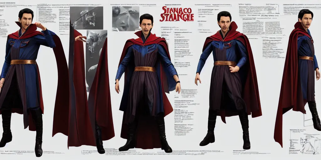 Image similar to young al pacino as dr strange the sourcerer supreme, character sheet, concept design, contrast, hot toys, kim jung gi, greg rutkowski, zabrocki, karlkka, jayison devadas, trending on artstation, 8 k, 3 d scene, photo, realistic, octane render, ultra wide angle, pincushion lens effect