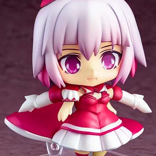 Prompt: remilia scarlet nendoroid