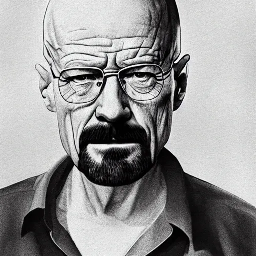 Prompt: Walter White by Ned M. Seidler