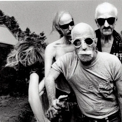 Image similar to found photo of trash humpers getting wild