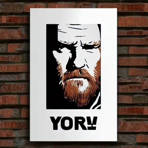 Prompt: obi wan kenobi in your walls