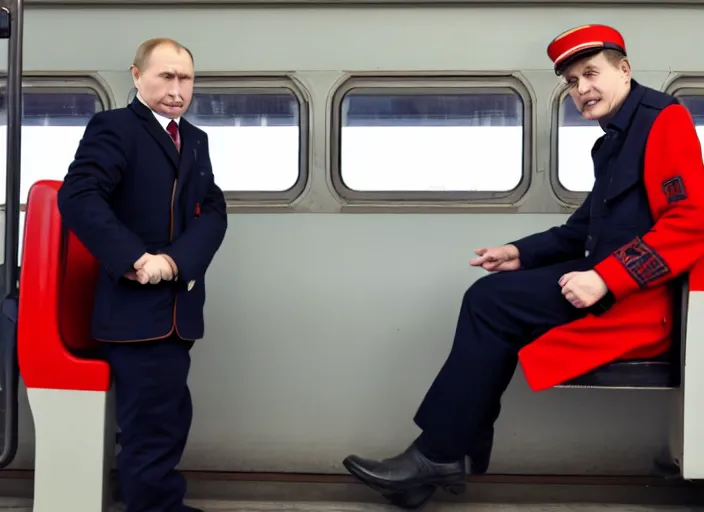 Image similar to train driver of the Russian Railways