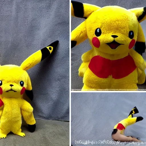 Image similar to Pikachu furrsuit