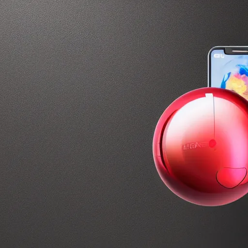 Prompt: spherical smartphone