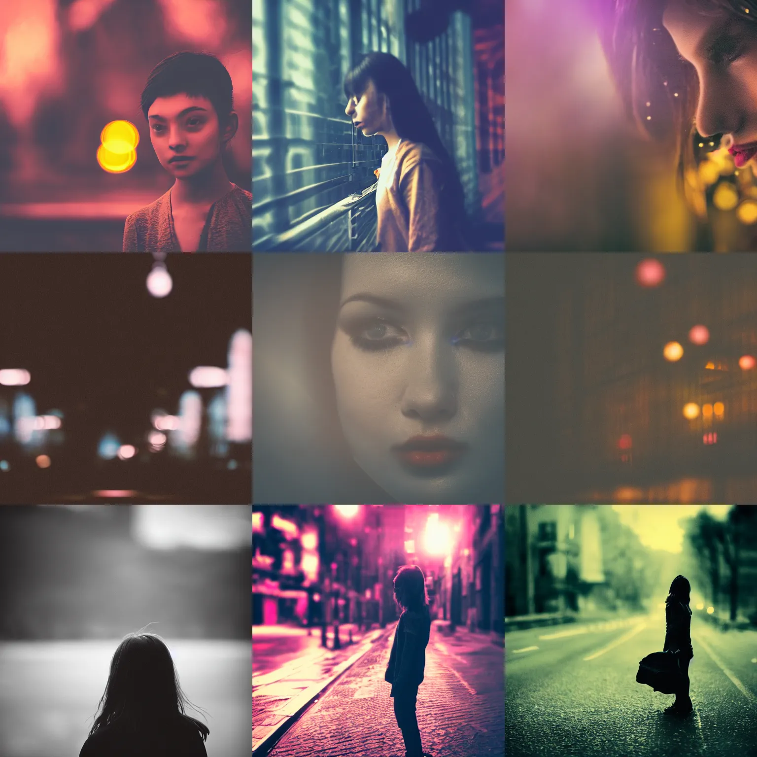 Prompt: the AI, moody, cinematic colors, bokeh