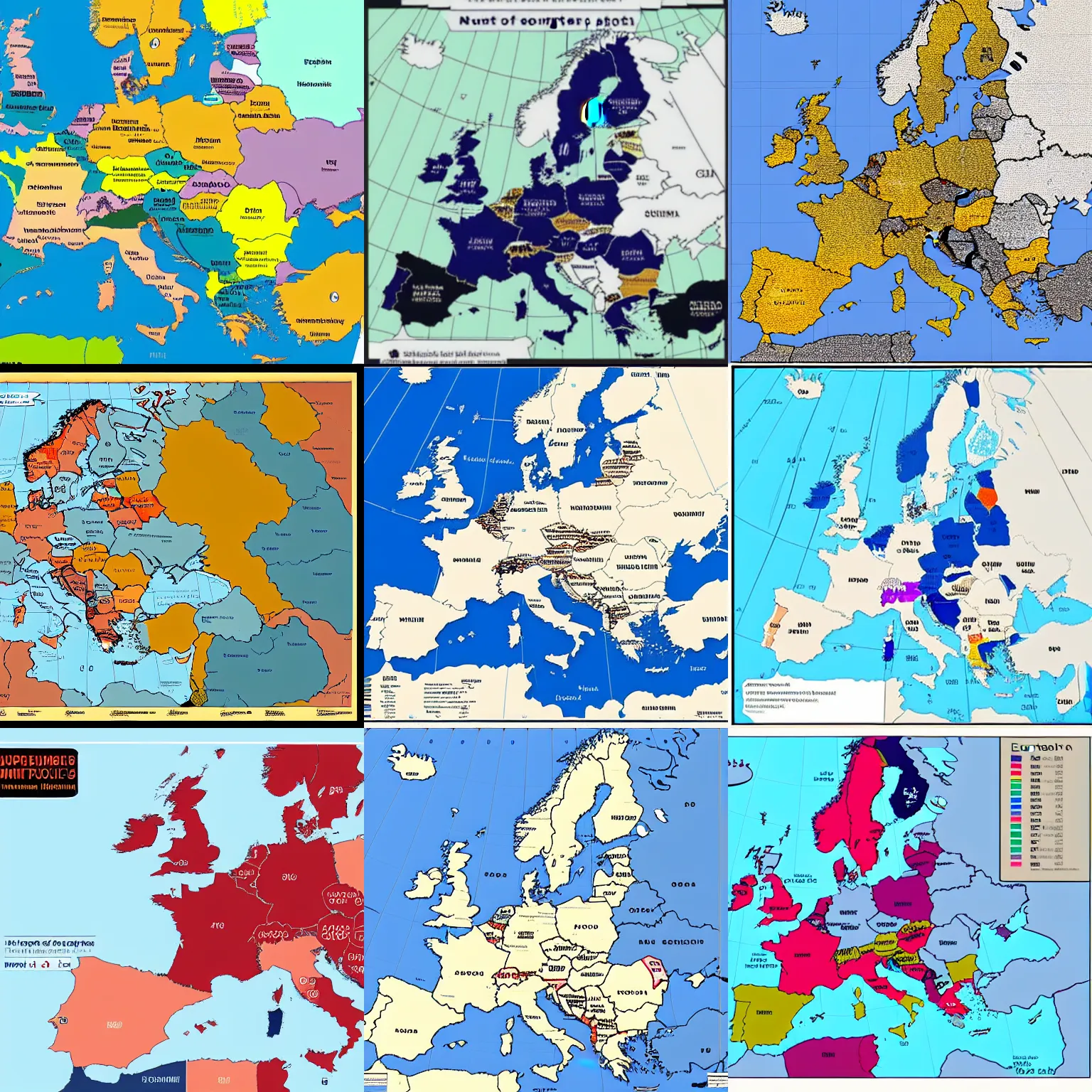 Prompt: a map of europe displaying number of toilets per capita. professionally designed, simple, white background, trending on r / mapporn