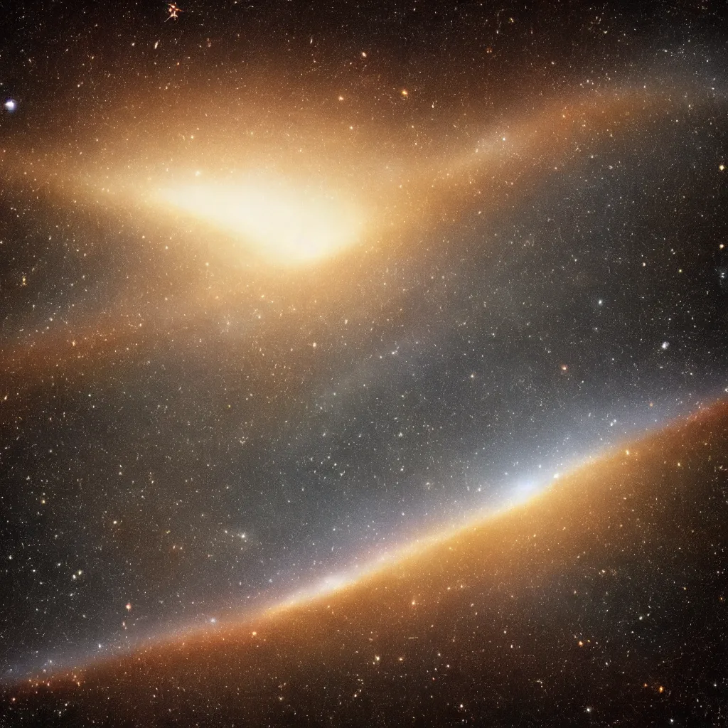 Prompt: realistic photo of the edge of the universe
