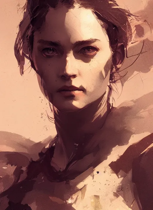 Image similar to portrait of Anna Millerstone, dramatic lighting, illustration by Greg rutkowski, yoji shinkawa, 4k, digital art, concept art, trending on artstation