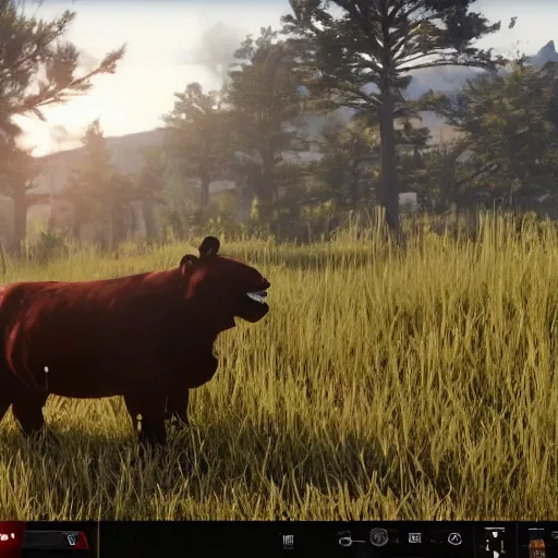 Prompt: screenshot of xi jinping in read red redemption 2, good graphic, highly detailed, rtx engine, nvidia geforce