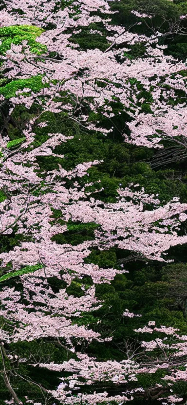 Image similar to “ a portrait photo of tyrannosaurus at a sakura tree, side shot, by shunji dodo, 8 k resolution, high quality ”