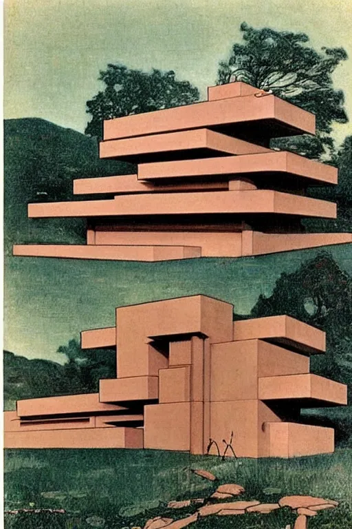 Image similar to ( ( ( ( ( taliesin the human insect : antenna architectures 1 8 8 7, biotipia, pleasure parks, gardening mars, smart farming. muted colors. ) ) ) ) ) by frank lloyd wright!!!!!!!!!!!!!!!!!!!!!!!!!!!!!!