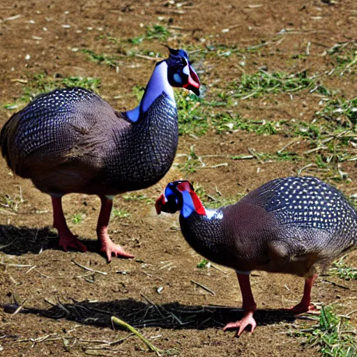 Image similar to guinea fowl