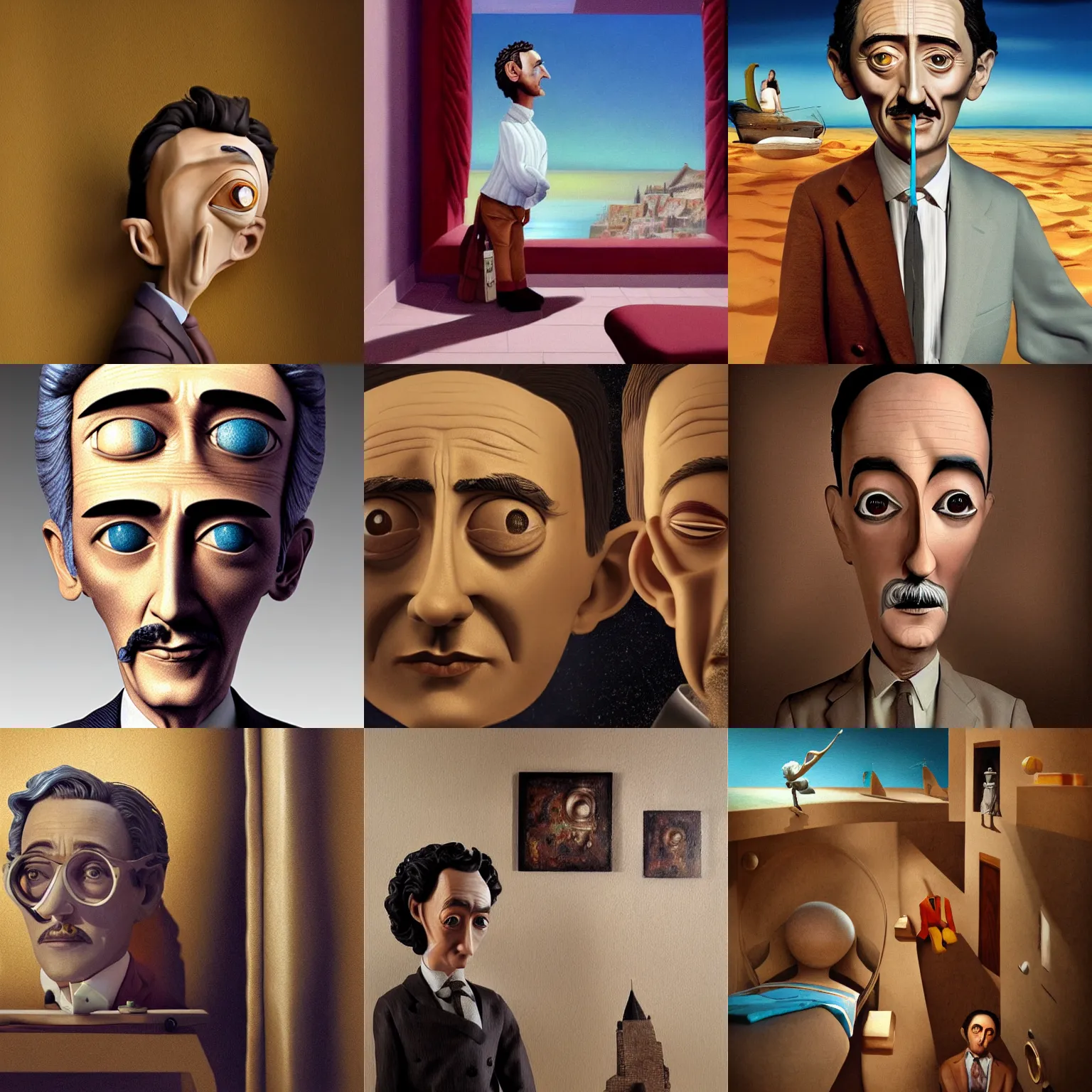 Prompt: anomalisa by salvador dali, trending on artstation, favorites on deviantart, high quality art. artwork masterpieces, award winning