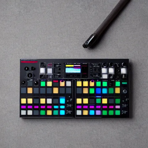 Prompt: elektron octatrack, product image, photography