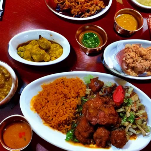 Prompt: laajwab indian restaurant st albans ; 1 7 7 a main rd w, st albans vic 3 0 2 1, australia