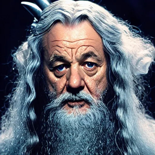 closeup portrait of bill murray as gandalf in lord of | Stable ...