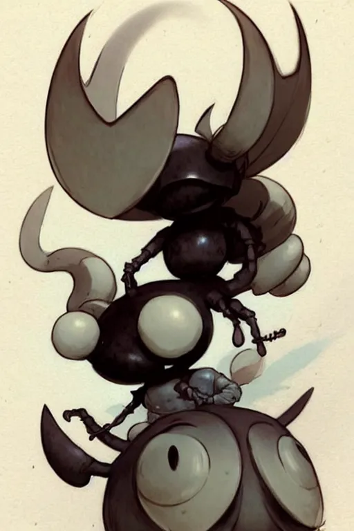 Prompt: ( ( ( ( ( 1 9 5 0 s hollow knight new characters. muted colors. ) ) ) ) ) by jean - baptiste monge!!!!!!!!!!!!!!!!!!!!!!!!!!!!!!