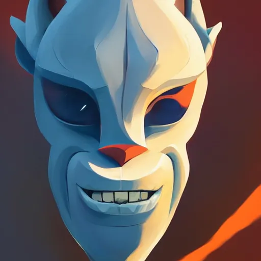 Image similar to face icon stylized minimalist gargoyles, loftis, cory behance hd by jesper ejsing, by rhads, makoto shinkai and lois van baarle, ilya kuvshinov, rossdraws global illumination