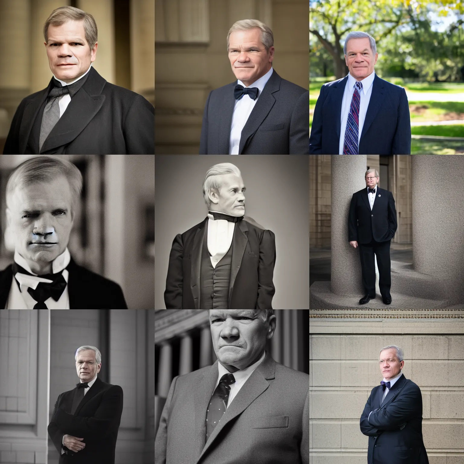 Prompt: portrait of president andrew johnson, 2 0 1 4. modern attire. iq 4, f / 1. 4, iso 2 0 0, 1 / 1 6 0 s, 8 k, sense of depth, in - frame