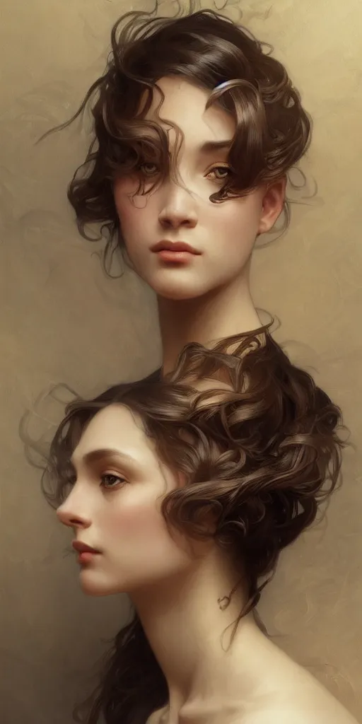 Prompt: portrait of luis loggiodice, intricate, elegant, highly detailed, digital painting, artstation, concept art, smooth, sharp focus, illustration, art by artgerm and greg rutkowski and alphonse mucha and william - adolphe bouguereau