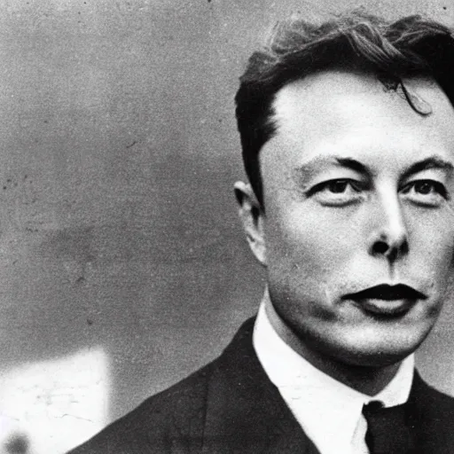 Prompt: ww1 elon musk picture