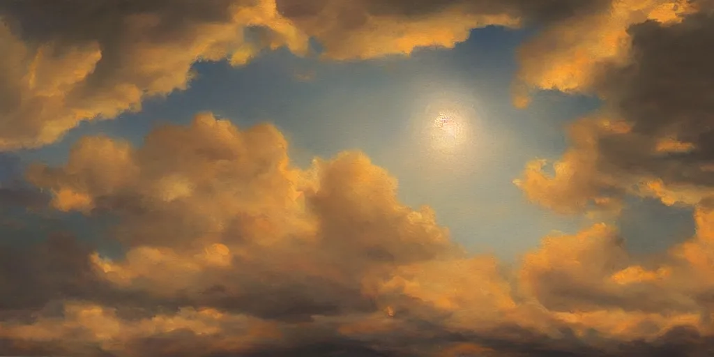 Image similar to the sky, cinematic lighting, detailed oil painting, hyperrealistic, 8k