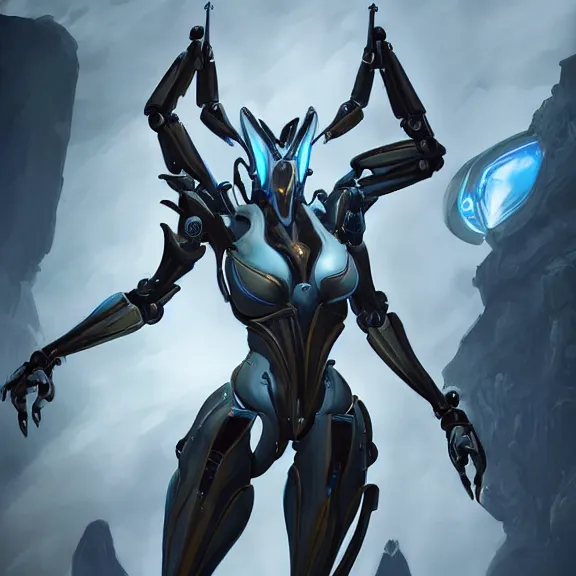 Image similar to highly detailed giantess shot, exquisite warframe fanart, looking up at a giant beautiful majestic saryn prime female warframe, as a stunning anthropomorphic robot female hot dragon, looming over you, elegantly posing over you, sleek bright white armor, camera between towering detailed robot legs, looking up, proportionally accurate, anatomically correct, sharp detailed robot dragon paws, two arms, two legs, camera close to the legs and feet, giantess shot, furry shot, upward shot, ground view shot, leg and hip shot, elegant shot, epic low shot, high quality, captura, realistic, sci fi, professional digital art, high end digital art, furry art, macro art, giantess art, anthro art, DeviantArt, artstation, Furaffinity, 3D realism, 8k HD octane render, epic lighting, depth of field