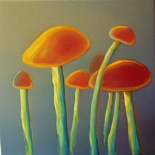 Image similar to “🍄 oil on panting”